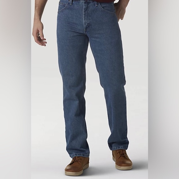 Wrangler Five Star Premium Jeans Mens 42x30 Relaxed Straight